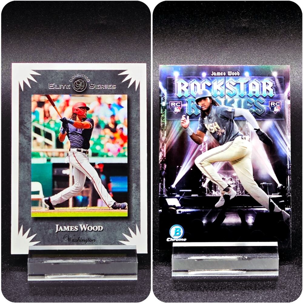James Wood Bowman Chrome Rockstar Rookies Elite RC Nationals Top Prospect